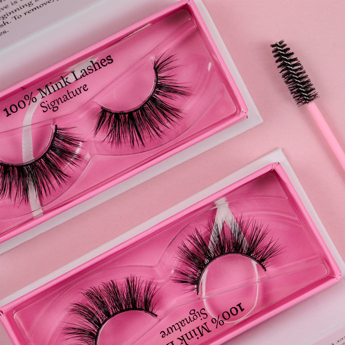 Signature Lash - Mink Strip Lash - Beauty - Elegance Lashes